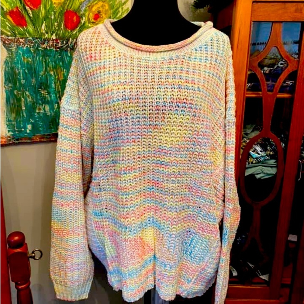 Size 2x super soft oversized sweater! NWT!